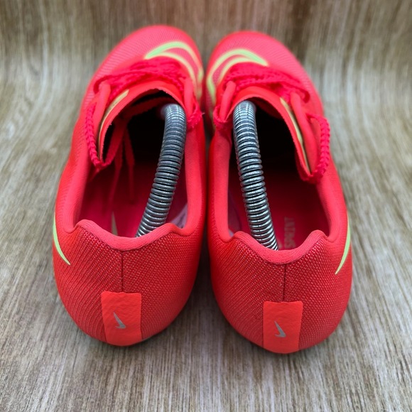 Nike Zoom Ja Fly 4 Track Spikes Men's 9.5 Bright Crimson Volt DR2741-601 NEW - Picture 4 of 10